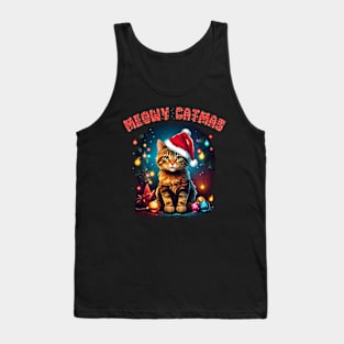 Meowy Catmas Tank Top